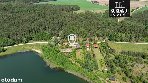 Samowystarczalne siedlisko nad jeziorem Kaszuby