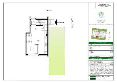 4-pokojowe mieszkanie 76m2 + ogródek