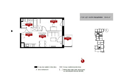 PREMIUM | 2 pok 40m2 | Loggia | strefa coworking | BEZ prowizji i PCC