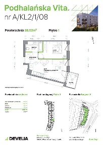2-pokojowe mieszkanie 38m2 + balkon Bezpośrednio