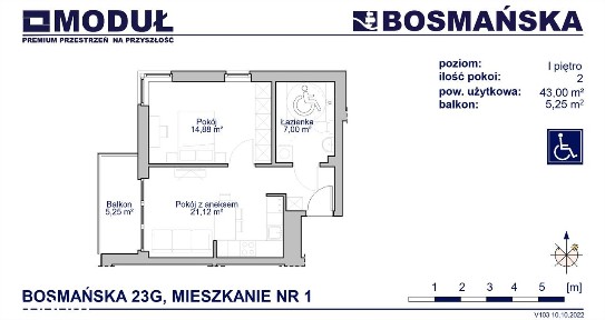 Przystań Bosmańska 2 pokojowe G1n