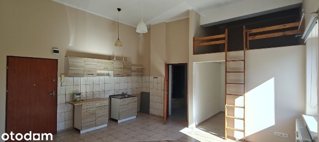 Klimatyczne mieszkanie 38m² 2 pokoje z antresolą cisza centrum parking
