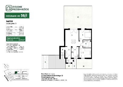 ul. Zielona, Modlniczka, Wielka Wieś, krakowski, małopolskie