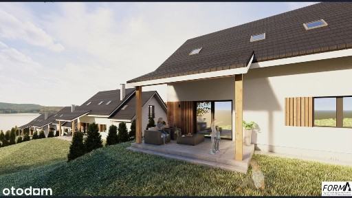Luksusowy dom 174 m² z ogrodem w Mucharzu, stan developerski