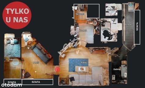 Al. Jana Pawła!|1 piętro|78 m2|3 pokoje|Piwnica|