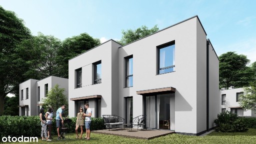 Nowoczesny bliźniak - Szczecin Prawobrzeże