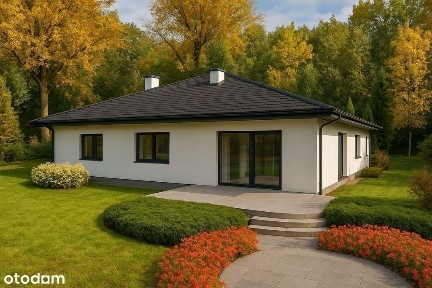Dom parterowy 168m2 na 7 arowej działce!