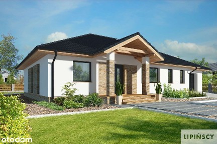 Piekny dom pod lasem