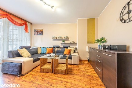 Przestronne 2pokojowe mieszkanie z dwoma ogródkami w spokojnej okolicy