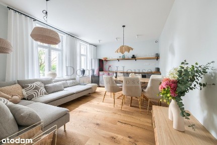 3 pok. w kamienicy ogrodem- 200 m od plaży i morza