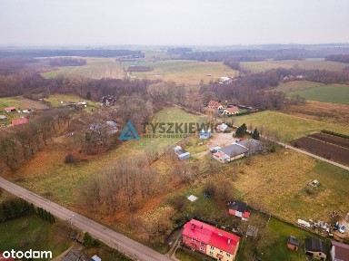 Teren inwestycyjny o pow.7061 m2 zabudowany Łebień