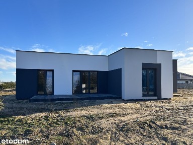 Nowoczesny dom w zabudowie dwulokalowej, Wschowa