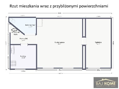 Dwupokojowe mieszkanie w centrum Grudziądza