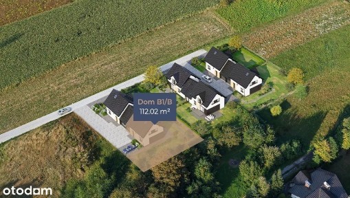 Dom z garażem| Kameralna inwestycja| Wielka Wieś| 112 m²| DOM POKAZOWY