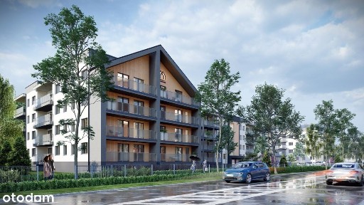 Dwupokojowe mieszkanie Apartamenty Artyleryjska 49,30 m2, I piętro