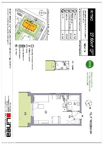 1-pokojowe mieszkanie 27m2 + balkon Bez Prowizji