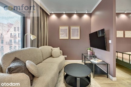 Wyspa Spichrzów: Studio z wydzieloną sypialnią