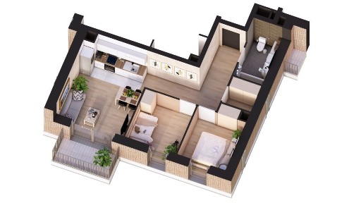 Apartament 54 m² w Pucku- wyjątkowa lokalizacja przy molo nad Zatoką!