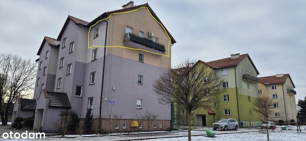 Mieszkanie 3 pokojowe za balkonem i poddaszem