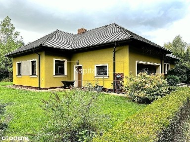 Parterowy dom z dużym ogrodem / blisko Wrocławia
