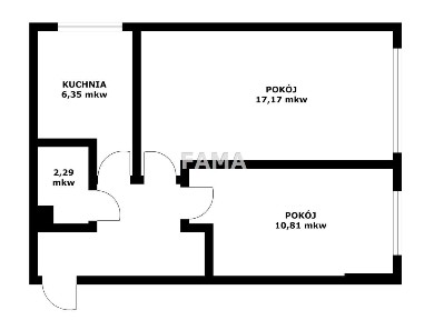 2-pok., parter, 44,85 m2, Śródmieście, Wolne !