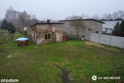 Dom w zabudowie bliźniaczej z działką 1381 m2, do GENERALNEGO REMONTU