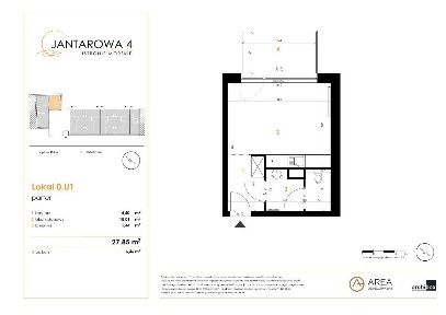 Nowe - Ustronie Morskie, Jantarowa 4 | 27,85 m kw