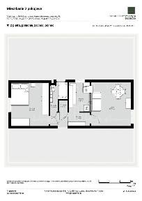 Centrum | 2 pokoje | Oddzielna kuchnia | Ciche