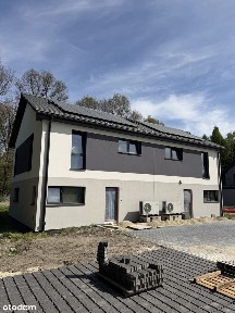 Kobiór - Bliźniak przy lesie! Fotowoltaika + Pompa ciepła + CARPORT!