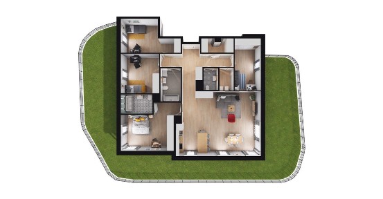 5-pokojowe mieszkanie 137m2 Bezpośrednio