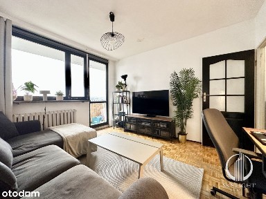 2 pokoje na Bielanach (duży balkon, parking)