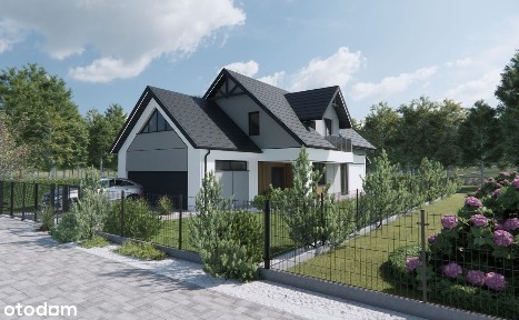 Nowy dom AKORD II - ogród, garaż, bruk - Zaborze - Oświęcim