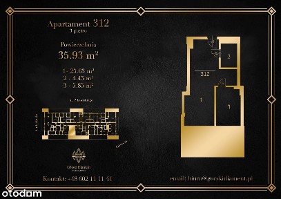 2-pokojowe mieszkanie 35m2 Bez Pośredników