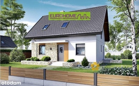 Przytulny dom z poddaszem 85 m² | Malinie |