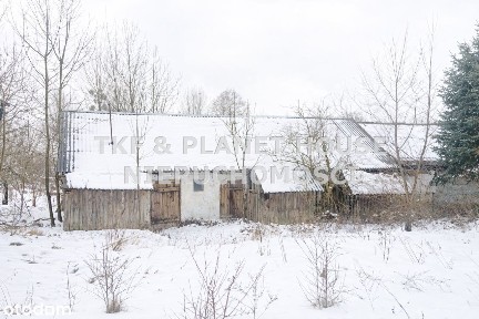 Działka 4300 m2 z domem z bala Pilichowice