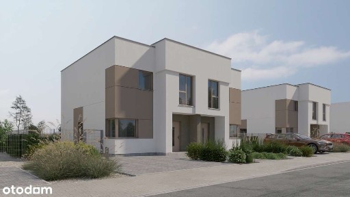 PRZESTRONNY DOM 91,5 m2 z pompą ciepła - OSIEDLE PANORAMA PARK