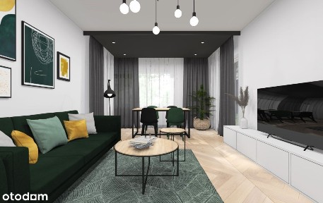 Nowoczesne 2-pokojowe mieszkanie z balkonem