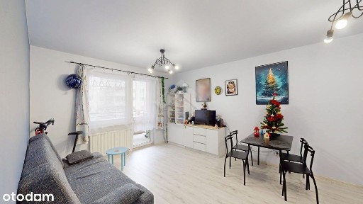 Dwupokojowe komfortowe mieszkanie z balkonem