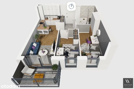 Ustawne 3 pokoje + balkon | Promocja