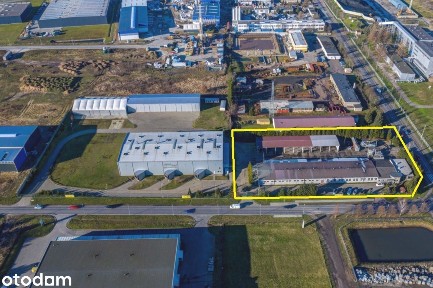 Nieruchomość Hala produkcyjno-magazynowa 1320 m2 działka 6709m2
