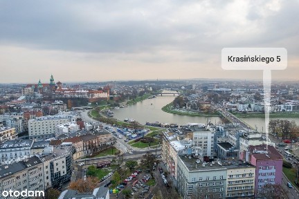 Al. Krasińskiego 5 • widok na Wisłę • wykończenie pod klucz