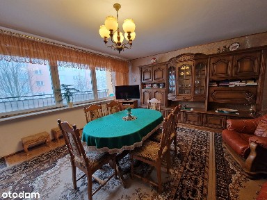 Mieszkanie 3 pokoje, oddzielna kuchnia, I piętro, balkon typu loggia