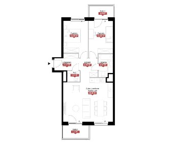 72 m² | 3 POK | 2x BALKON | USTAWNE I PRAKTYCZNE | WSPANIAŁE OSIEDLE!