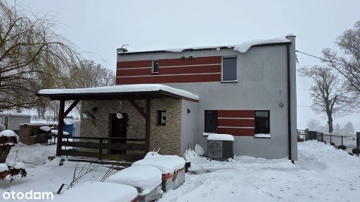 Dom i Budynek Gospodarczy+ Nowa wiata stalowa - tylko 700 m od Jeziora