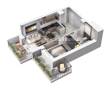 Gotowe 2pok 36m2 2x balkon|Zach|-1250zł/m2|0%