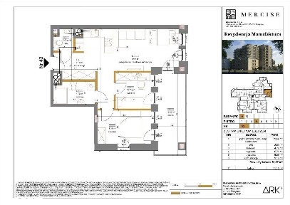 Rezydencja Manufaktura | Apartament 3-pok. | A43 |