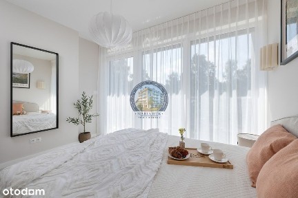 Las, do plaży 50m, parking, duży balkon narożny