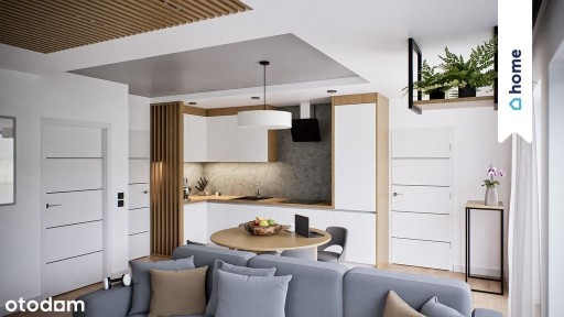 Apartament z ogrodem na nowym osiedlu.