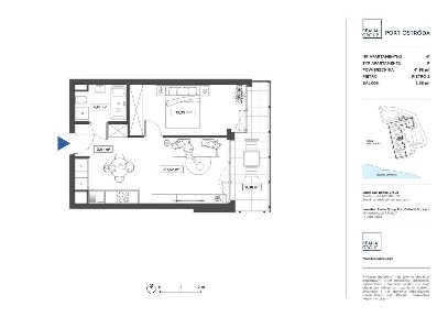 Port Ostróda | mieszkanie 58