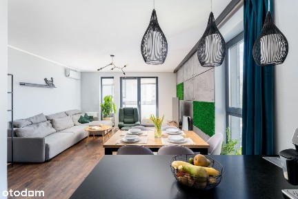 Do wejścia, 4 pokoje + gabinet, Gromadzka